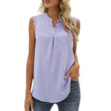 Summer T Shirt Women Harajuku Casual Tops Tee Solid Camiseta Mujer Fashion Lace T-Shirt Blusas Chiffon Tshirt Woman