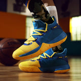 Breathable Basketball Shoes Man's Shockproof High Top Sneakers Cushioning Sport Shoes Outdoor Training Jordan Ankle