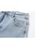 Spring Summer New Women Fashion Bow Short Jeans Casual Loose Streetwear Harajuku Chic Sweet Cute High Waist Denim Pants