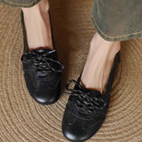 Enough Not To Take Off!2025 New Autumn Soft Leather Single Shoes Women Soft Sole Ballet