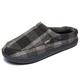 Shoes Winter House Slippers Men Furry Short Plush Indoor Shoes for Men Home Soft Slippers 2021 Non Slip Massage