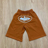 Style Steamship High Street Printed Shorts Trend Hip-Hop Skateboard Casual Pants For Men And