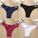 Cotton Panties Women's Panties FINETOO Sexy Female Underpants Low Waist Underwear Women Pantys Lingerie