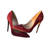 Red 12 cm extreme high heels pointed toe shallow women shoes Women Pumps Wedding Party Woman Shoes RM003