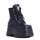 New Large-Size Thick-Bottomed With Short Boots Women's Round-Headed Pine Cake Fashion Martin