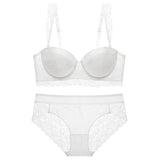 New Women underwear Set Lace Sexy Push-up Bra And Panty Sets Comfortable Brassiere Adjustable Straps Gathered