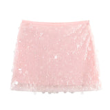 Women's Autumn And Winter Temperament Light Fashion New Party Squin Mini