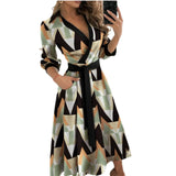 Boho Brand New Fashion Women Sexy Ladies O-Neck Black Dress Bandage Bodycon Long Sleeve Party Cocktail Short Mini