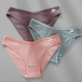 Cotton Women's Panties Panty Sexy Panties Female Underpants Solid Color Panty Intimates Women Lingerie