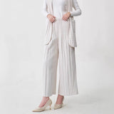Folded Cotton Trousers Fashion Warm And Loose Thin Cotton Thick Broad Leg Trousers Art