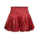 Cheerleading High Waist Stretch Flash