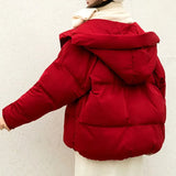Short Winter Female Coat Puffer Warm Quilted Jacket Women Loose Fashion Parka Casacos Outerwear Snow Wear Plus Size