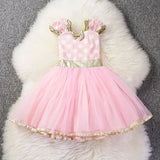 Lace Dresses for Girls Pink Tutu Party Dress Kids Children Clothing Casual Wear Clothes Toddler Girl 1 2 3 4 5