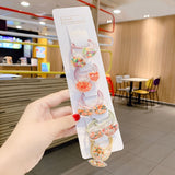 Children Cute Cartoon Fruit Elastic Hair Bands Girls Baby Lovely Rubber Bands Ponytail Holder Kids Hair