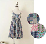 Women Summer Retro Vintage Beach Dress Cotton Sundress Vestidos Verano