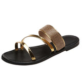 Cool Slippers Women's Fashion Water Drill Outdoor Summer Breathable Water Drill Casual Cool