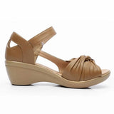 Summer Woman Leather Shoes Soft Outsole Open Toe Sandals Casual Wedges Women Shoes 2021 New Fashion Women