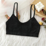 Seamless Tank Tops Women Bra Sexy Underwear Adjustable Strap Wire Free Bralette Female Lingerie Intimates