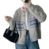 Style Fashion Twist Sweater Autumn And Winter Short 2024 New Autumn And Winter Design