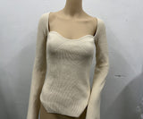 Zingj New Autumn And Winter Elastic Open Shoulder Base Knit-Outfit