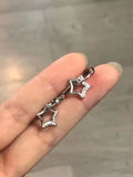 Sweet Hollow Out Star Rhinestone Hoop