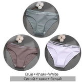 Cotton Women's Panties Panty Sexy Panties Female Underpants Solid Color Panty Intimates Women Lingerie