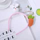 Zingj Wool Knitting Hair Band Female Super Cute Cute Children Slip Headband Autumn Winter Fashion Hair Card
