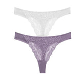 Lace Women's Panties G String Thong Low-Waist Female Underpant Hollow Out Breathable Seamless Underwear Women