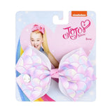 inch JoJo Bows Jojo Siwa Rainbow Printed Knot Ribbon Bow For Girls Handmade Boutique Hair Clip Children Hair
