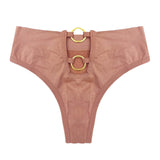Sexy Cotton Panties Women G-String Female Hollow Out Shapewear Seamless Underwear Mid-waist Ladies Brief T-back