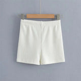 Zingj New INS Summer High Waist Stretch Tight Hip Shorts Women's Leisure Hot Pants Slim Sports