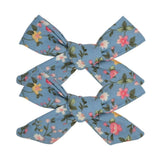 Solid Cotton Hiar Bows With Clip For Baby Girls Boutique Handmade Hair Clip Hairgrip Barrettes Hair Acesssories