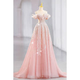 Dream Pink At The Runaway Princess Evening Dress Dress Female High-End Light Luxury Niche Engagement Toasting Bride Long