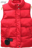 Women Sleeveless Jacket Fall Short Coat Women Waistcoat Female Body Warmer Ladies White Vest Witner Chalecos Para