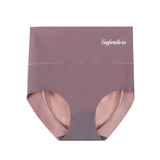 Sexy Women Panties Graphene Ice Silk Briefs Seamless Underwear High Waist Pants Comfort Lingerie Female Underpants