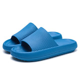 Summer Beach Slippers Eva Soft Thick Platform Sole Slide Sandals Leisure Men Ladies Indoor Bathroom Anti-slip