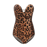 Burgundy Strapless Velvet Sexy Bodysuit Women Sweetheart Bodycon Backless Lace Up Body 2022 V Neck Party