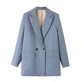 Women's Jacket Jacket Spring And Autumn Classic Repair Trend Two Buckle 23 Color