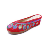 Zingj Sequined Nail Beads Pierced With Sandals In Women's Embroidered Cloth