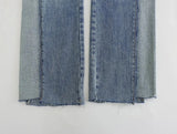 2023 Jeans For Women Mid-Rise Denim Trousers Women Streetwear Y2k Pants Woman Fashion Asymmetric Frayed Hem Summer