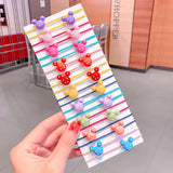 New Girls Cute Colorful Cartoon Scrunchies Ponytail Holder Hair Bands Kids Lovely Headband Fashion Hair