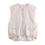 Women's New Products Under The Wrinkled Vest Street Fashion Summer Loose