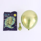 5/10/12inch Glossy Metal Pearl Latex Balloons Thick Chrome Metallic Colors helium Air Balls Globos Birthday Party