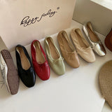 New Fashion Bows Light-Slip Flat Shoes Wedding Shoes Ballet Spring And Autumn