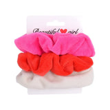 Women Vintage Hair Scrunchies Velvet Scrunchie Set Elastic Hair Bands Girls Headband Ponytail Hair Rope Hair