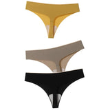 Women Panties Underwear Ultra-thin Seamless Briefs Comfort low-Rise G String Thongs Sexy Lingerie New Hot Bikini T