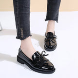 Zingj Size Small Leather Shoes Korean Version Summer Shoes With Skirt Single Shoes Female Low Top Casual Shoes Grandma