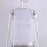 Zingj Summer New Slim Short Sexy Slim Vest-Outfit