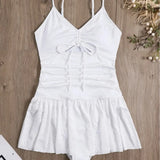 2023 New Special Fabric Conjoined Conservative Swimsuit
