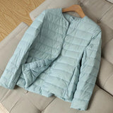 New Winter Women Ultra Light White Duck Down Jacket Short Coats Plus Size S-3xl Warm Female Down Jacket